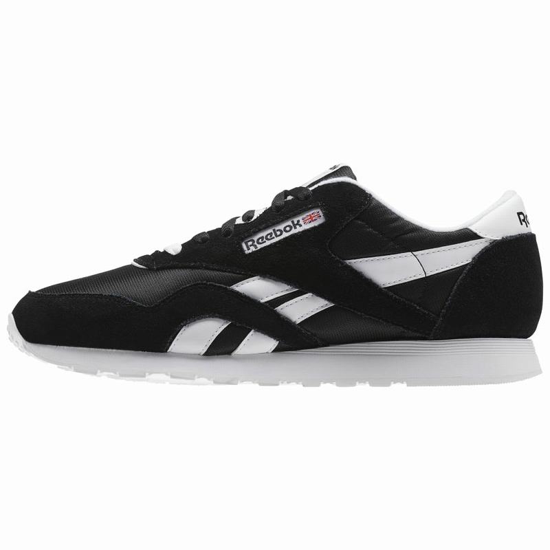 Reebok Classic Nylon Tenisky Panske - Čierne/Biele HB7127IR